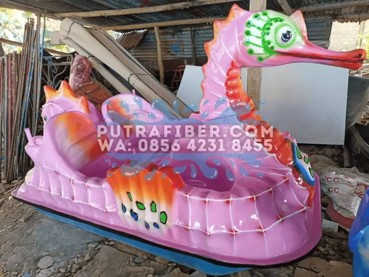Sepeda Air Fiberglass Model kuda laut