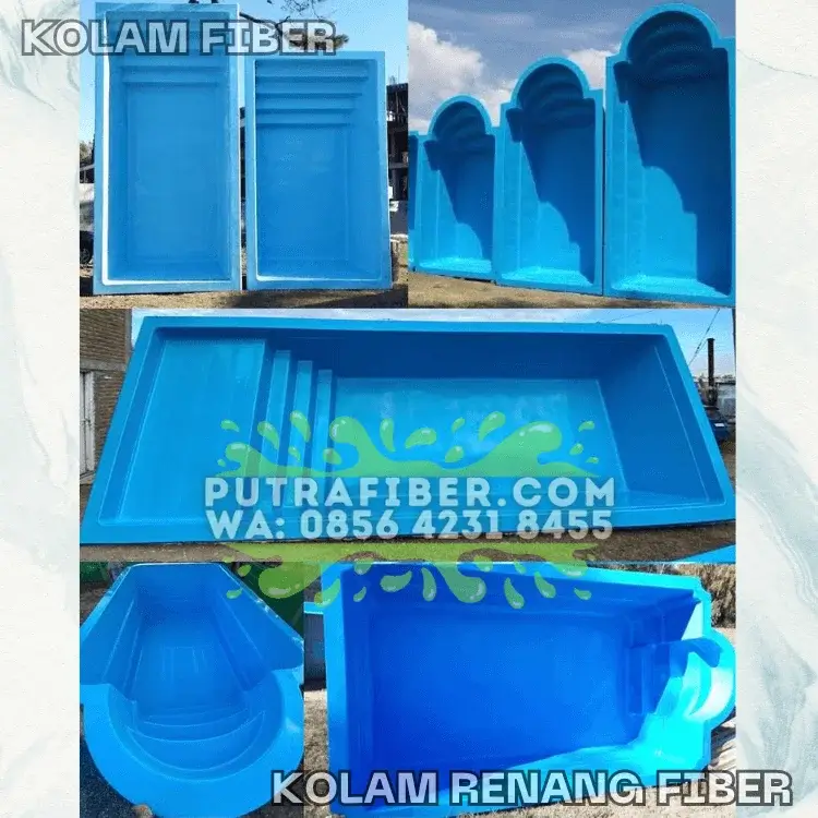 Kolam Renang Fiberglass Murah - Gambar 2
