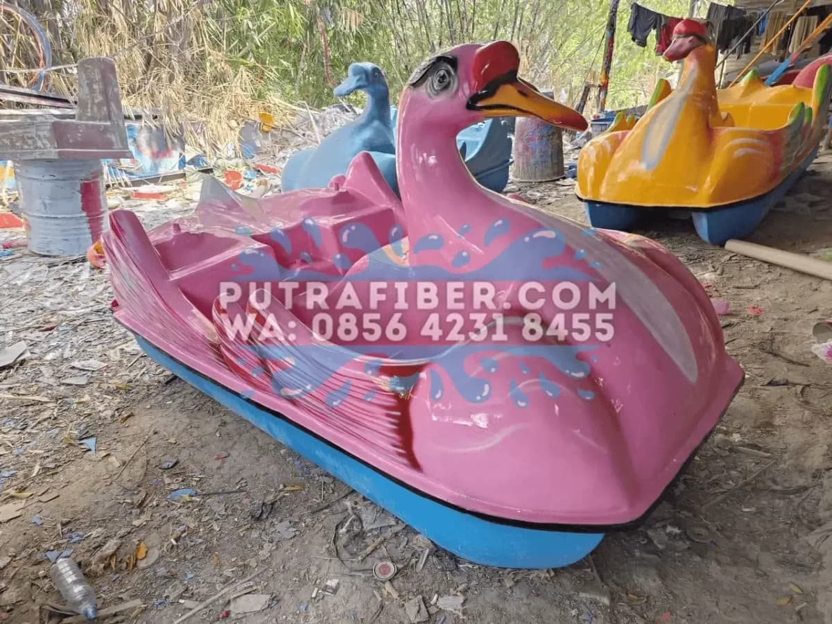Sepeda Air Fiberglass Model Angsa - Gambar 3