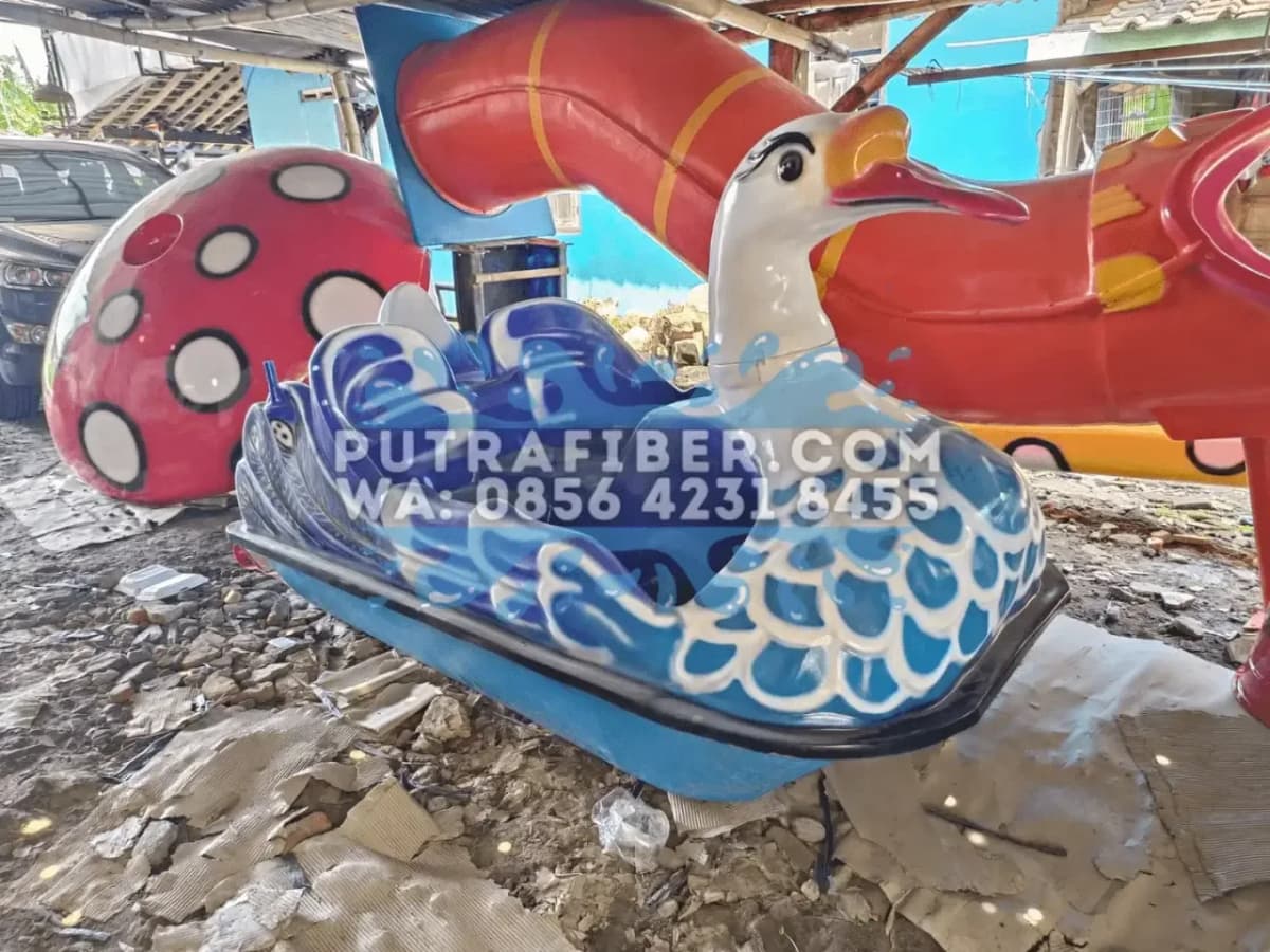 Perahu Kayuh Bebek harga termurah - Gambar 5