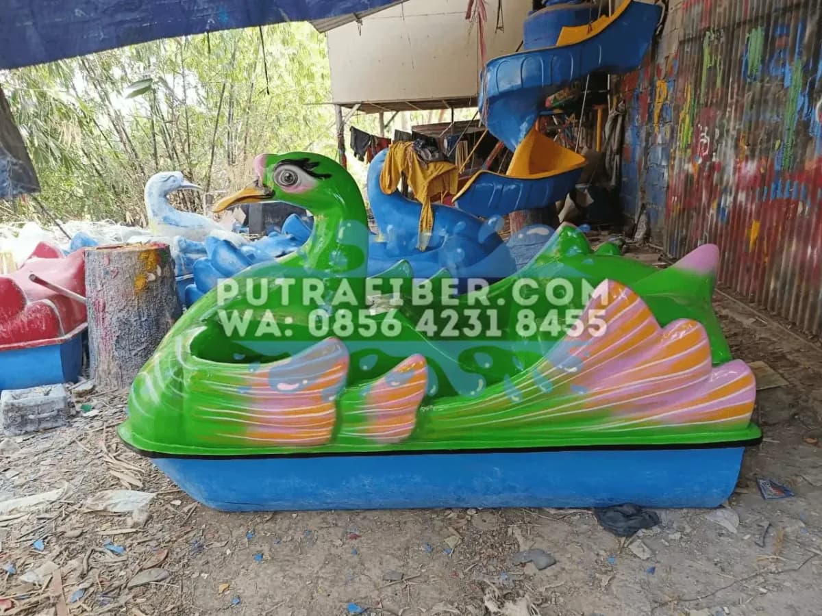 Sepeda Air Fiberglass Model Bebek - Gambar 9